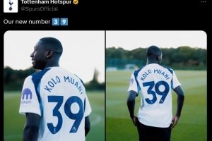 500万欧租借1年！热刺官方：新援中锋穆阿尼将身披39号球衣